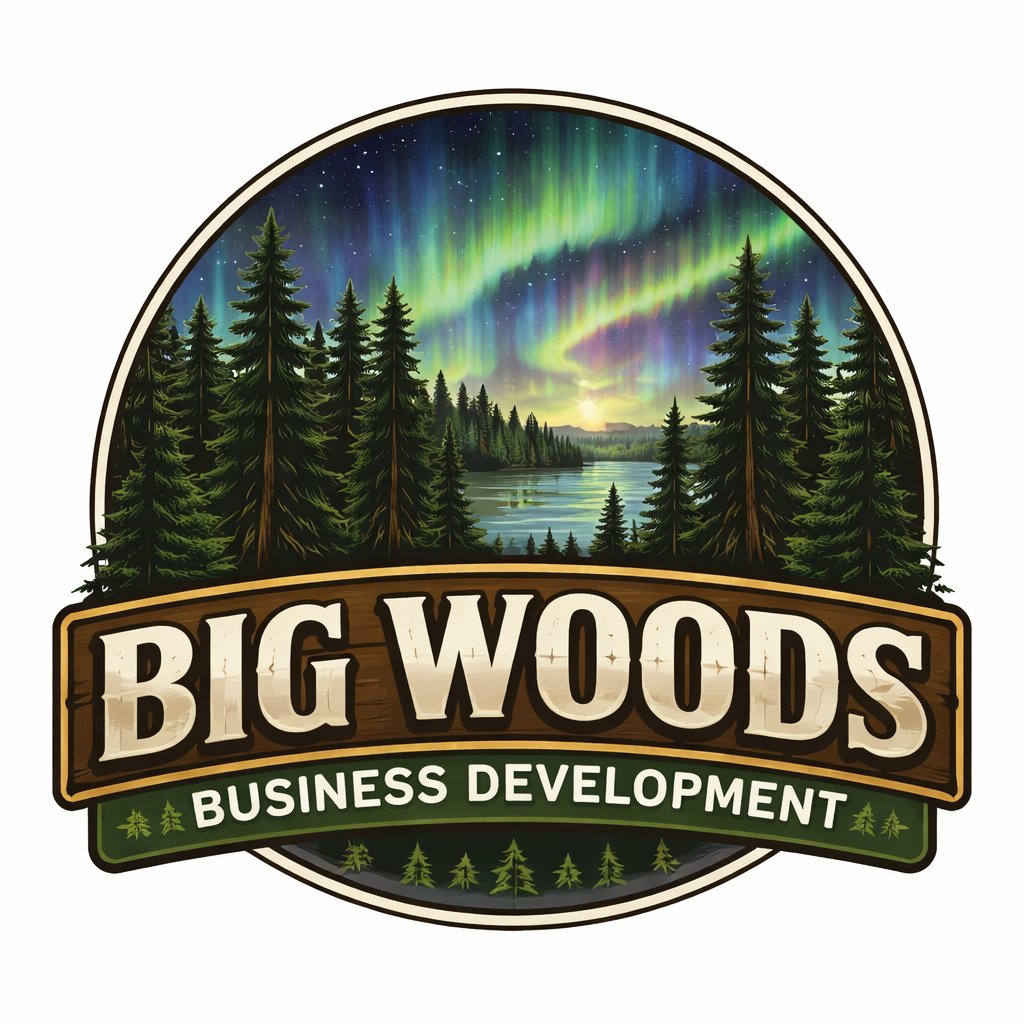 Big Woods Business Development Logo